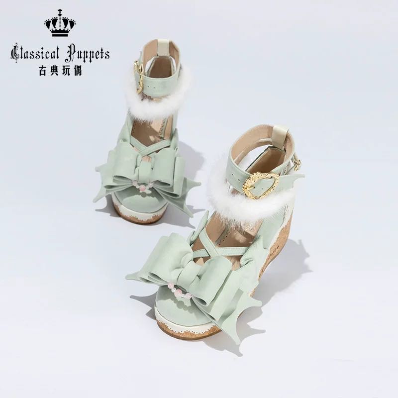 小熊桶子 松糕鞋