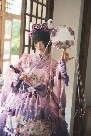 紫藤猫·春空幻梦