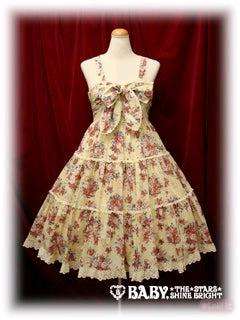 Victorian Sugar Bouquet Print JSK