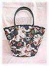 Sugar Bouquet Pattern Bucket Bag