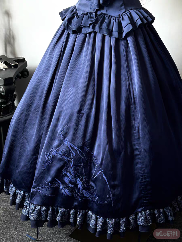 龙骨墓园刺绣版 提拉衬裙SK