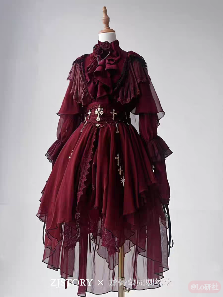 龙骨墓园刺绣版 经典罩衫