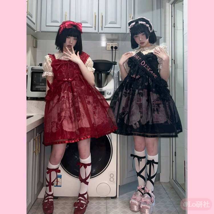 甜心病症大蝴蝶结版jsk