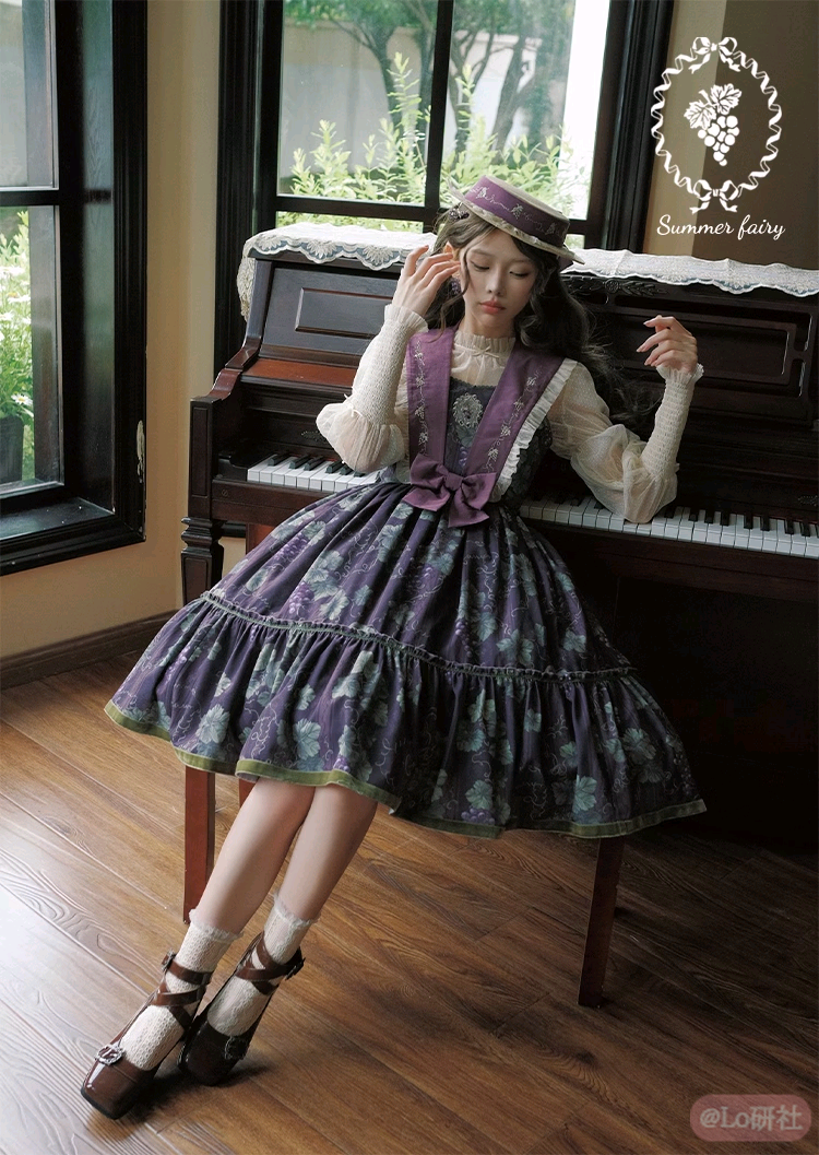 卢瓦尔葡萄园3.0假领jsk