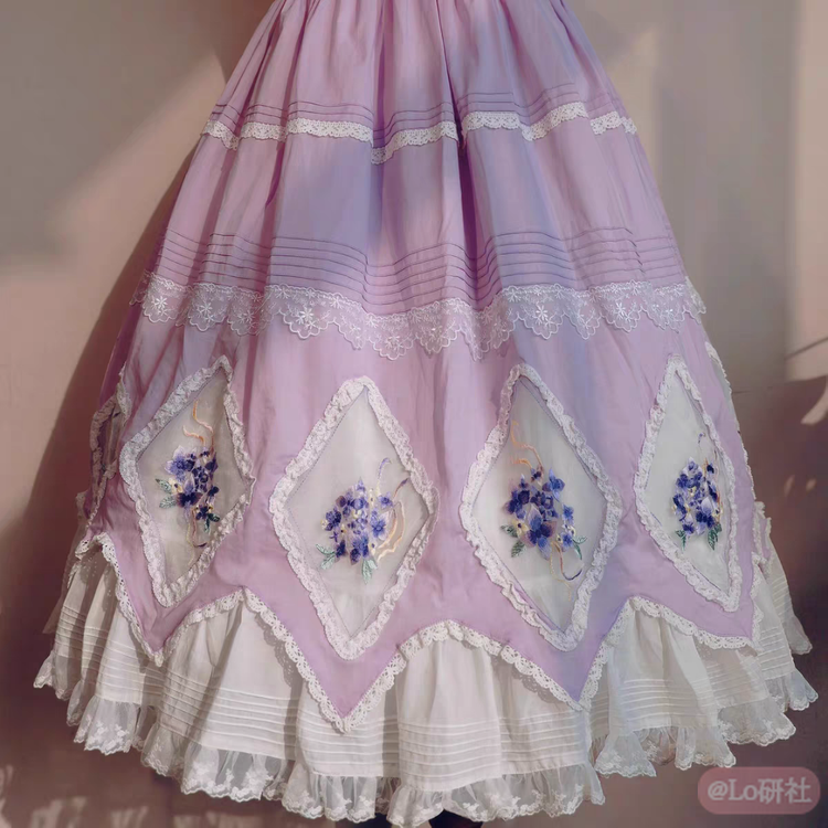 季夏情诗 纯色刺绣SK