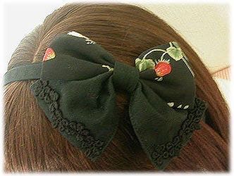 Strawberry Chiffon Mini Ribbon Head Bow（2007）