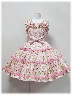 Striped Strawberry Tiered JSK（2009）