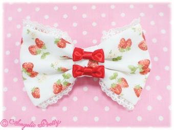 Fluffy Strawberry Chiffon Barrette（2012）