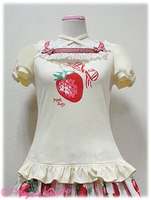 Freshly Picked Strawberries Print Cutsew（2013）