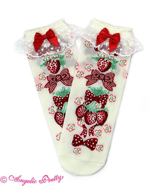 Strawberry Doll Crew Length Socks（2019）