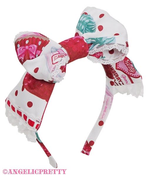 Fresh Strawberry Diner Head Bow（2021）