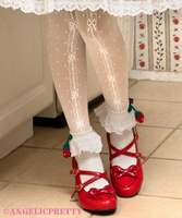 Sweet Strawberry Knitted Crew Length Socks（2023）