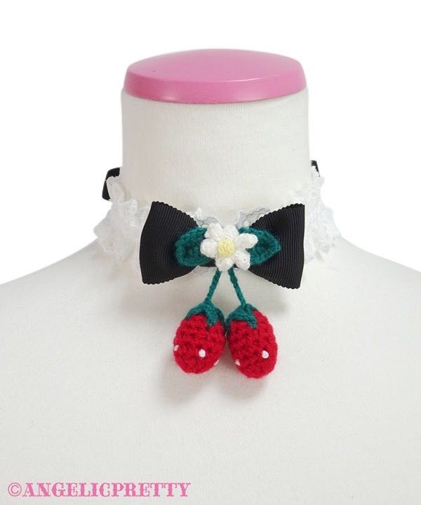 Sweet Strawberry Knitted Choker（2023）