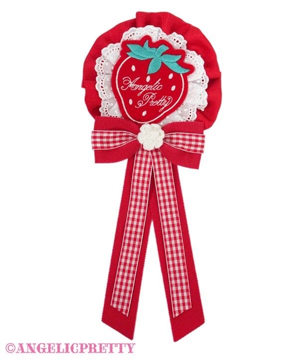 Sweet Strawberry Patch Rosette Brooch（2023）