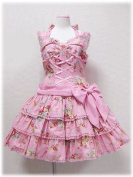 Chest Ribbon Strawberry Floral JSK（2009）