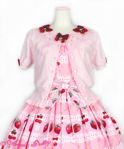 Dessert Berry Knit Cardigan（2018）