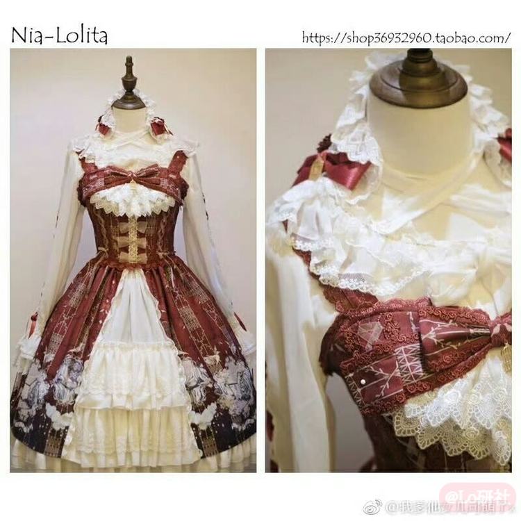 乌鸦与少年开襟款jsk