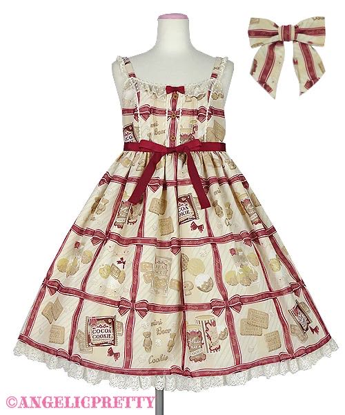 饼干高腰Cream Cookie Collection High Waist JSK Set（2020）