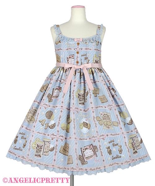 饼干高腰Cream Cookie Collection High Waist JSK (2021)