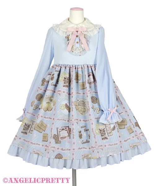 饼干带袖Cream Cookie Collection Cutsew OP（2021）