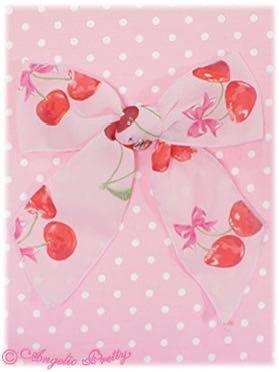 Drained Cherry Ribbon Clip（2013）