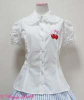 Drained Cherry Embroidered Blouse (2014)