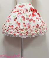 Drained Cherry Ruffle Skirt (2015)