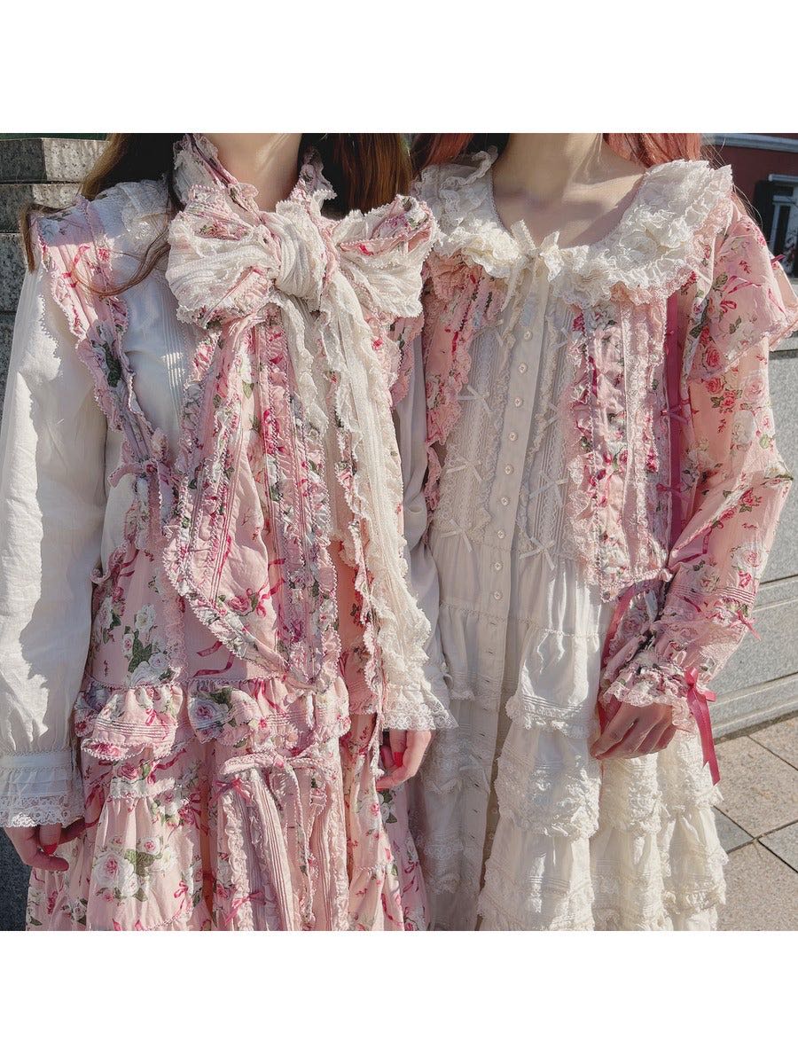 SUPER DOLLFIE meets PINK HOUSE Dolly Rose Print Blouse（2022）