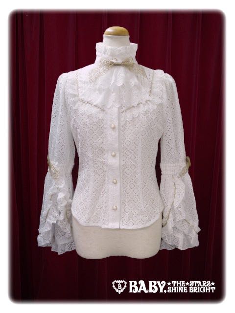Key to the Heaven Optical Lace Blouse