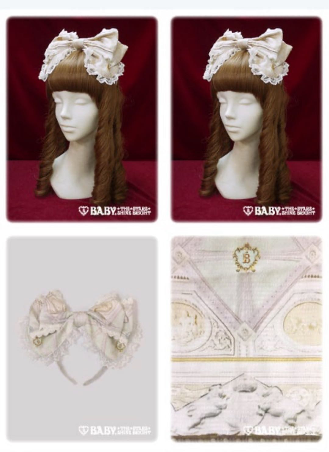 天国の鍵〜祝福と出会う聖なる礼拝堂〜柄 发饰