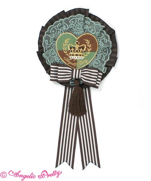 Queen Chocolate Rosette Brooch（2017）