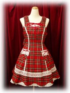 Tartan Check Hem Scallop JSK (2006 2nd Release)