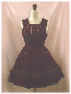 Velveteen Hem Scallop JSK (2003)