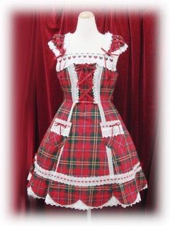 Tartan Check Hem Scallop JSK（2006）