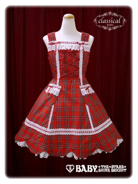 Tartan Check Hem Scallop JSK (2015)