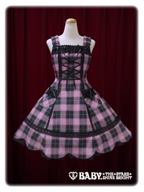 Tartan Check Hem Scallop JSK（2015）