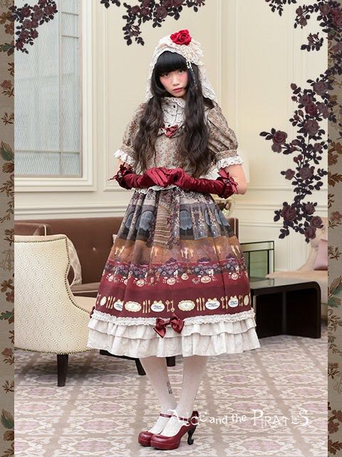 Banquet in the Dark Night with Blooming Roses OP