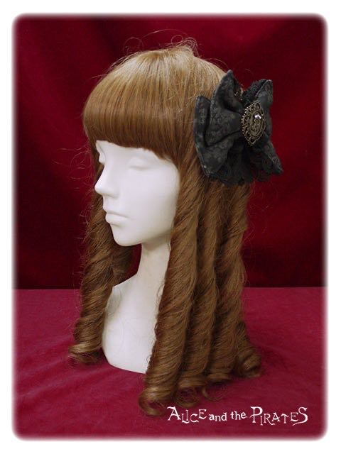 Banquet in the Dark Night with Dancing Roses Barrette