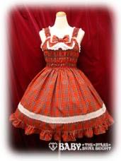 Tartan Check Shirring Princess JSK (2010)