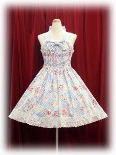 Strawberry Letters Print Shirring Princess JSK（2008）