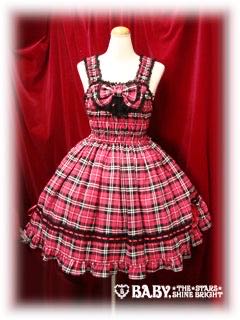 Tartan Check Shirring Princess JSK II（2009）