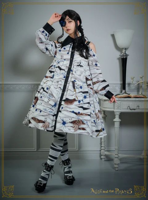Wolf the ripper柄ワンピース