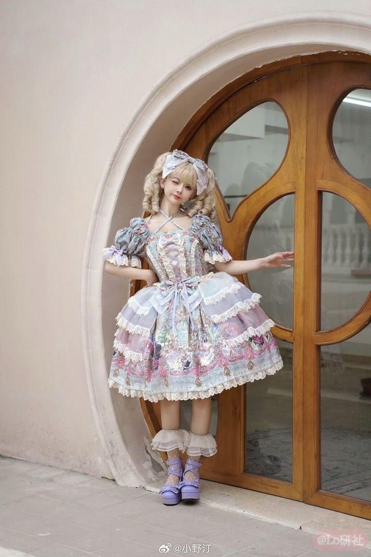 印花长发公主 日常