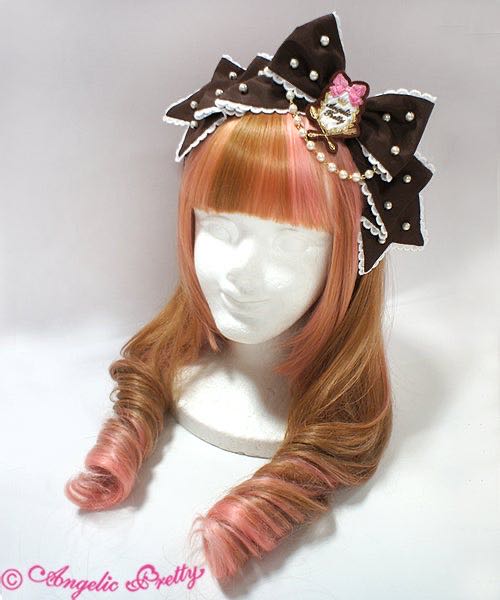 Sweet Cream Princess Patch Head Bow