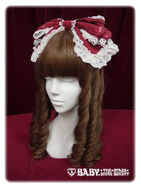 Charme de Rouge ~Red Shoes Only For Me~ Ribbon Head Bow