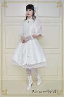 White Rose Fantasia OP & Chignon Cap Set (2024 Shinjuku exclusive)