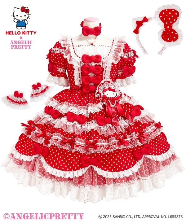 HELLO KITTY Dress Set