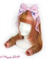 Space Lollipop Head Bow