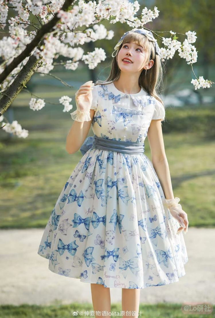 背心jsk/蝴蝶结衬衫