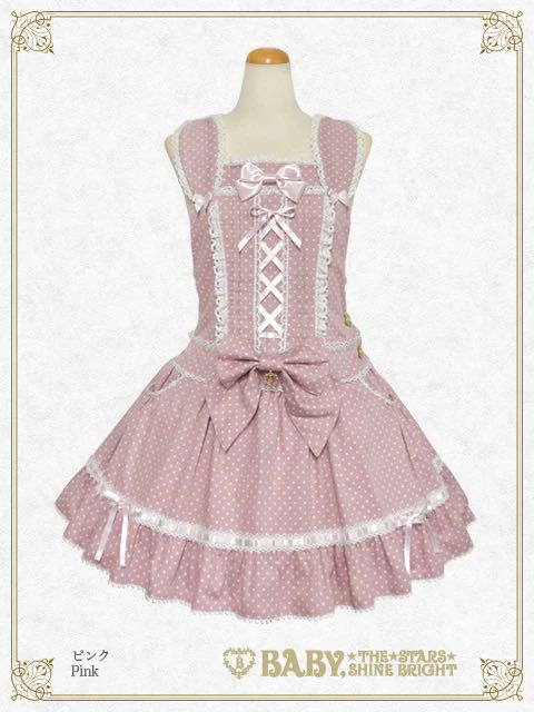 BABY Dotツイルのうさぎさんサロペット set 波点兔子dot twill rabbit/Dotツイルうさぎさん| Lo研社